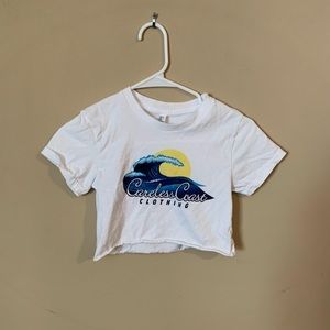 Careless Coast Clothing Co. size small crop top. Clothing brand now closed.